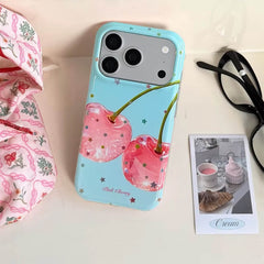 Pink Cherry iPhone Case