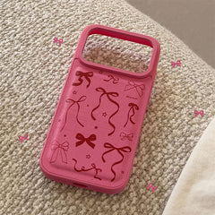 Pink Bowknot iPhone Case