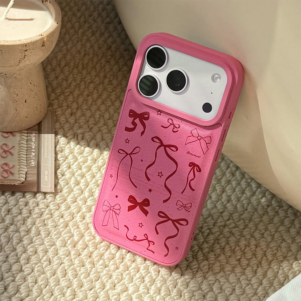 Pink Bowknot iPhone Case