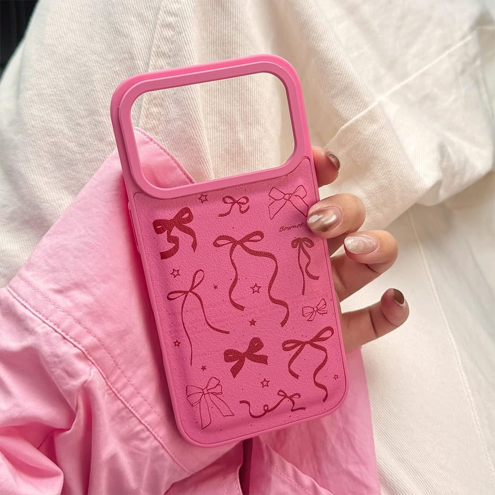 Pink Bowknot iPhone Case