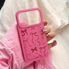 Pink Bowknot iPhone Case