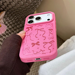 Pink Bowknot iPhone Case