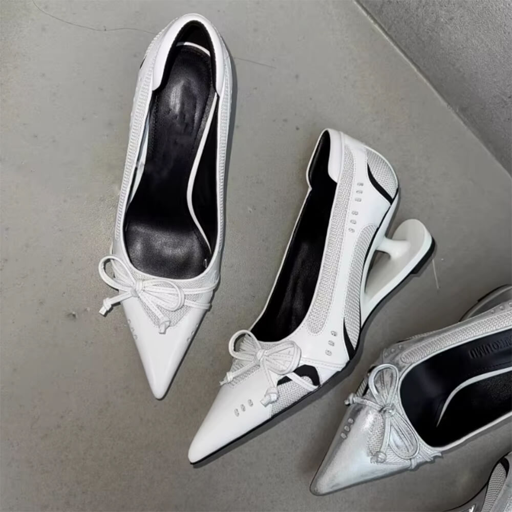 Camera Ready Pointed-Toe Arch Heels