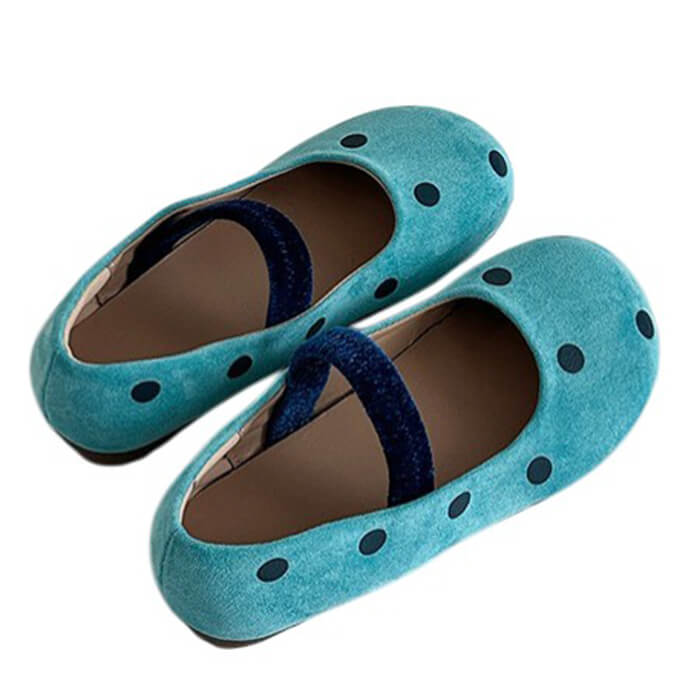 Polka Dot Ballet Sandals
