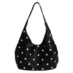 Polka Dot Hobo Bag