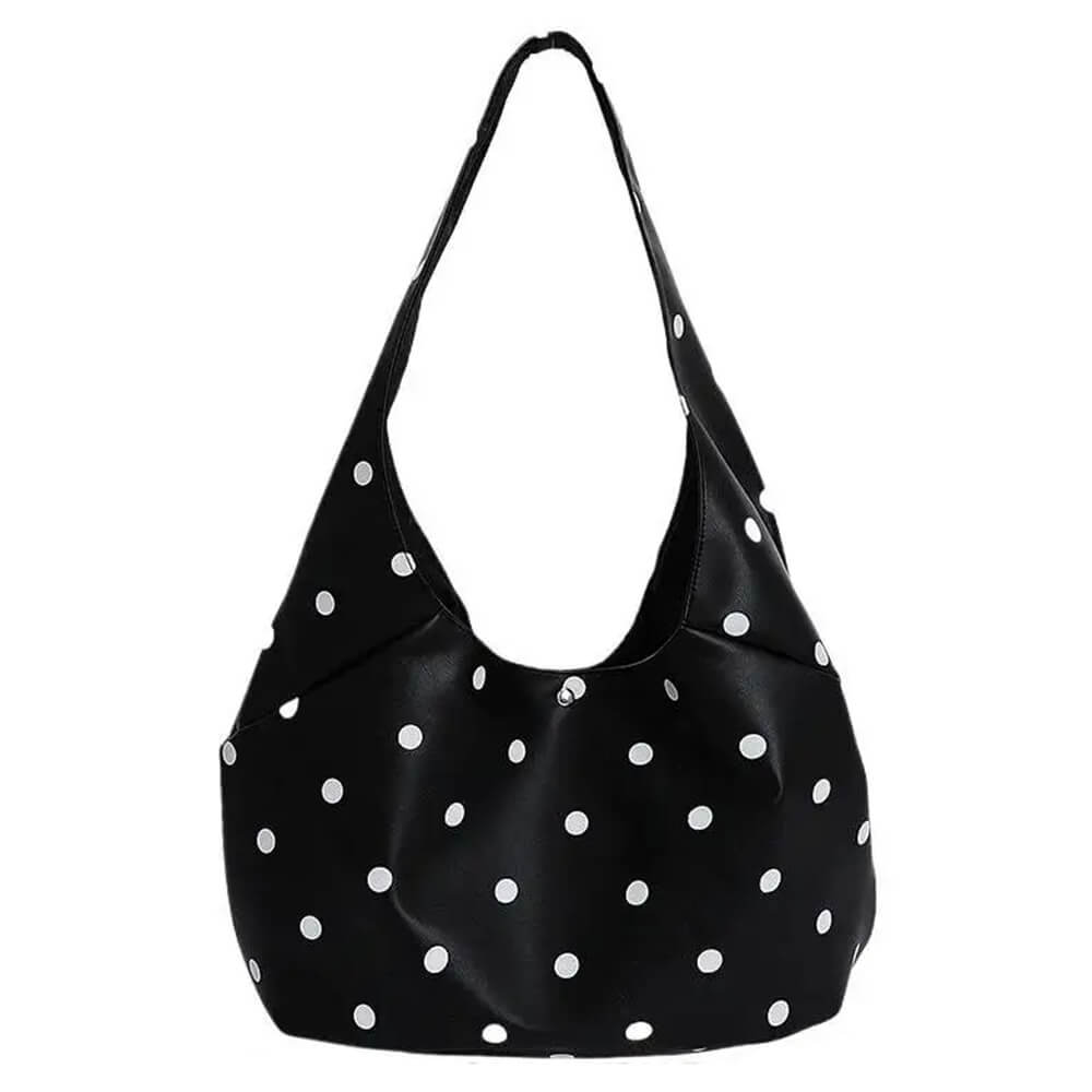 Polka Dot Hobo Bag