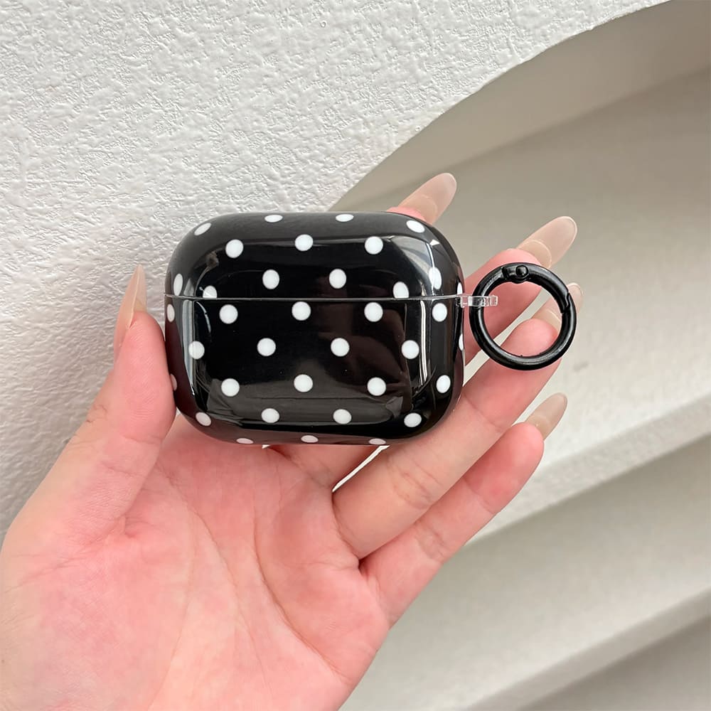 Polka Dot Pattern Airpods Case