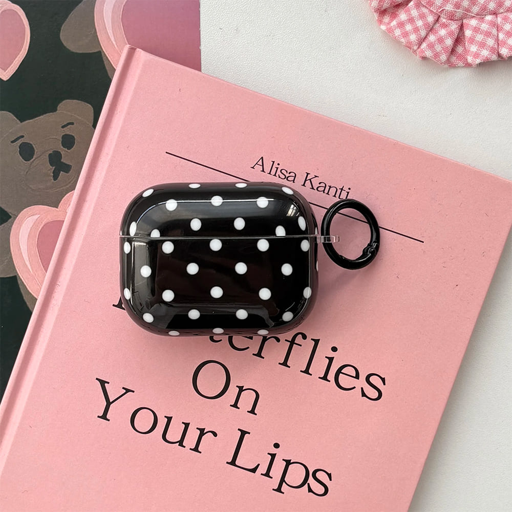 Polka Dot Pattern Airpods Case