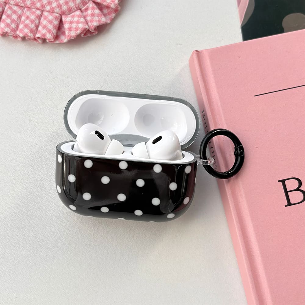 Polka Dot Pattern Airpods Case