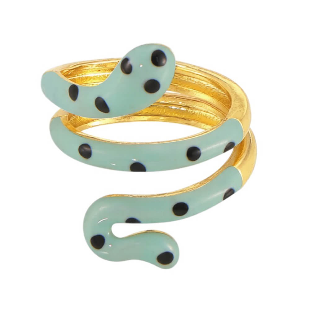 Polka Dot Snake Ring