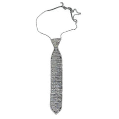 Rhinestone Neck Tie