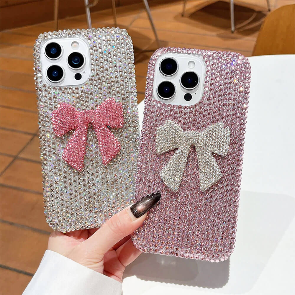 Rhinestone Bowknot iPhone Case
