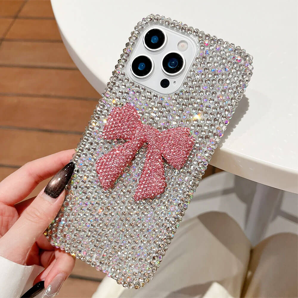 Rhinestone Bowknot iPhone Case