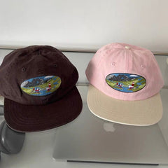 River Lighthouse Embroidery Cap
