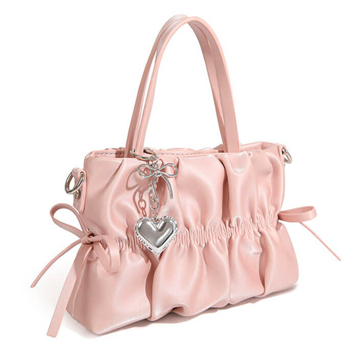 Hopeless Romantic Pink Heart Bag