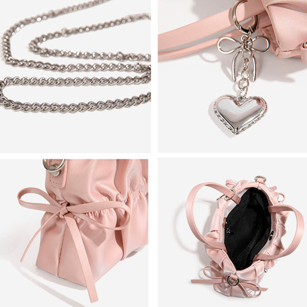 Hopeless Romantic Pink Heart Bag