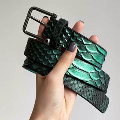 Snake Print Aesthetic Belt