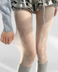 Star Girl Patterned Tights
