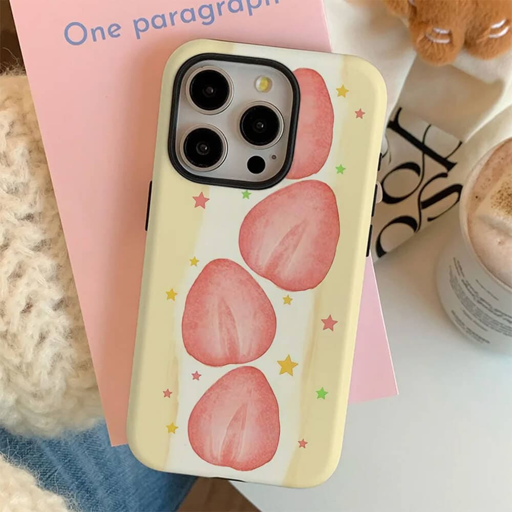 Strawberry Cake iPhone Case