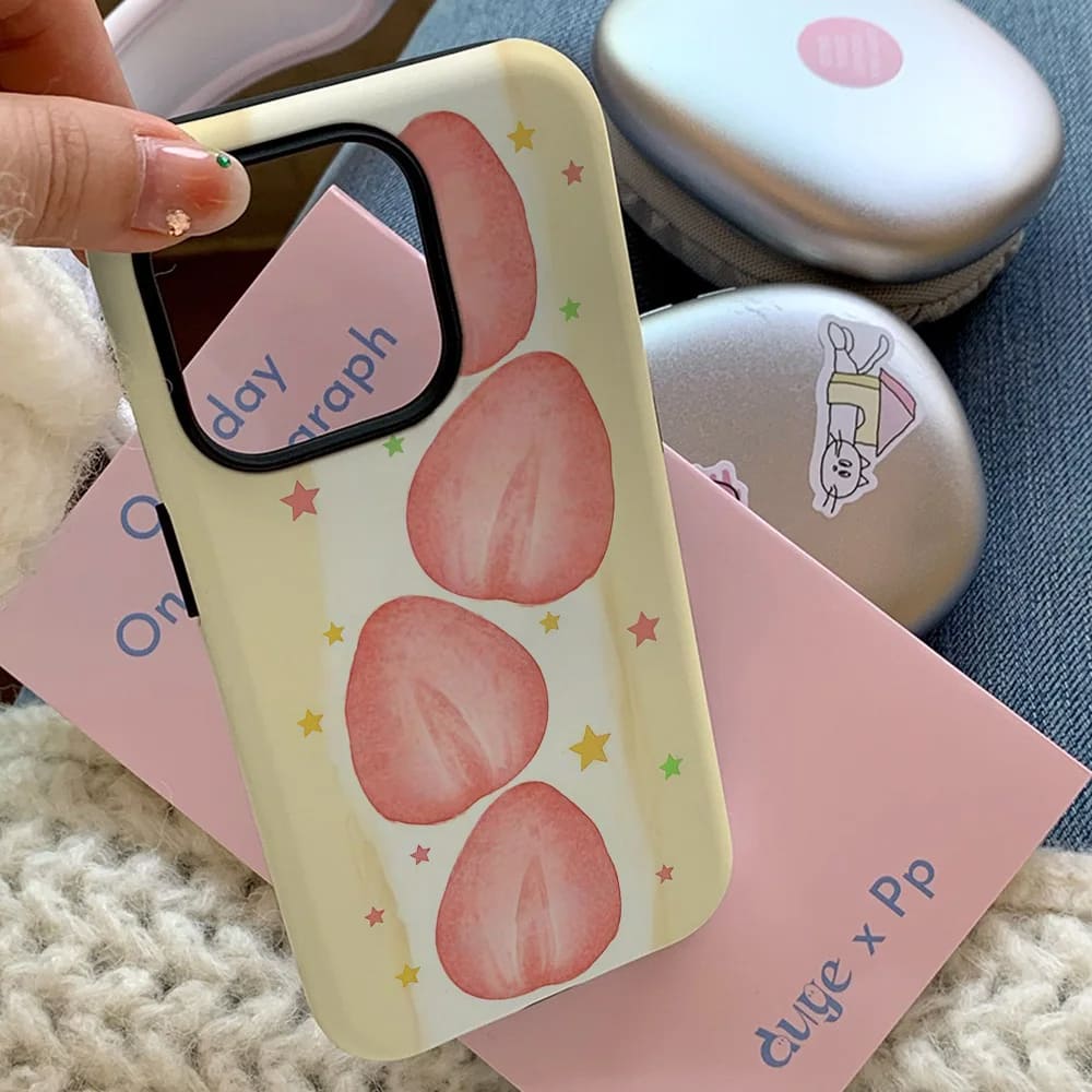 Strawberry Cake iPhone Case