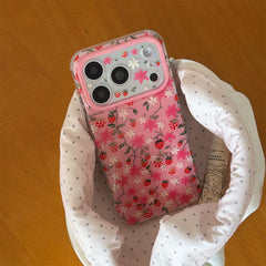 Strawberry Fields Aesthetic iPhone Case