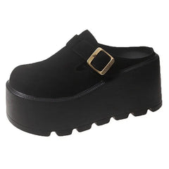 Hanover Slip-On Platform Mules