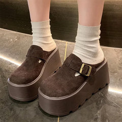 Hanover Slip-On Platform Mules