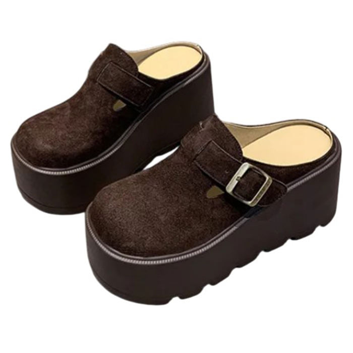 Hanover Slip-On Platform Mules