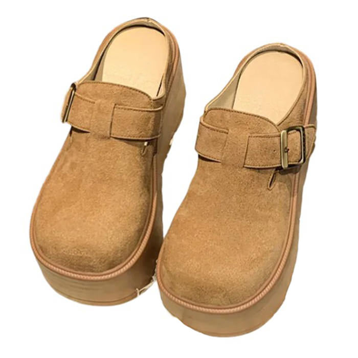 Hanover Slip-On Platform Mules
