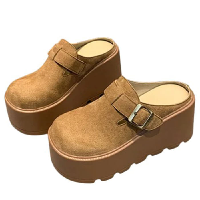 Hanover Slip-On Platform Mules