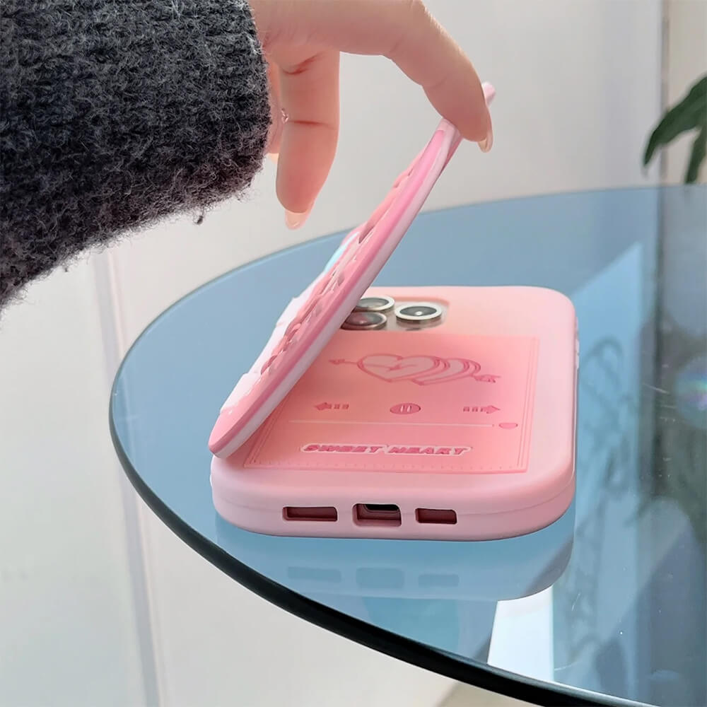 Sweet Heart 3D iPhone Case