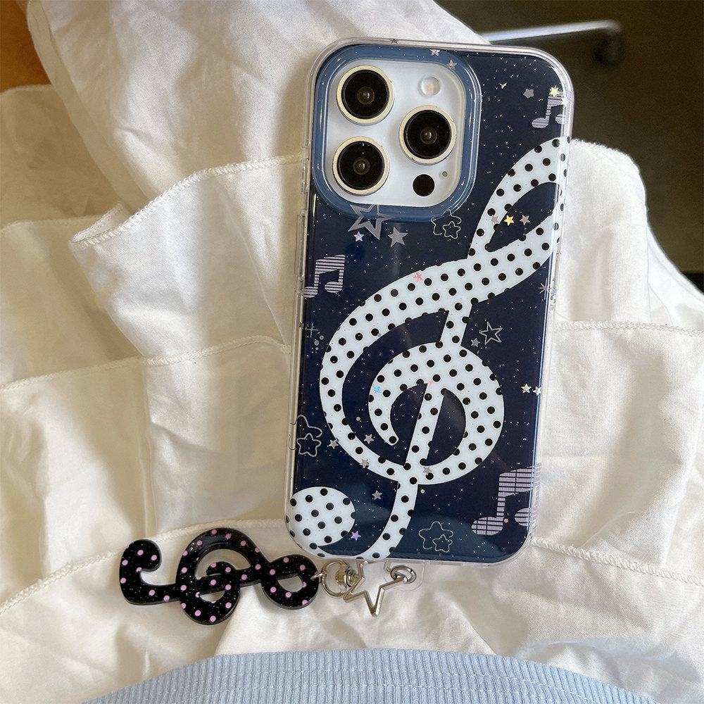 Treble Clef Y2K iPhone Case