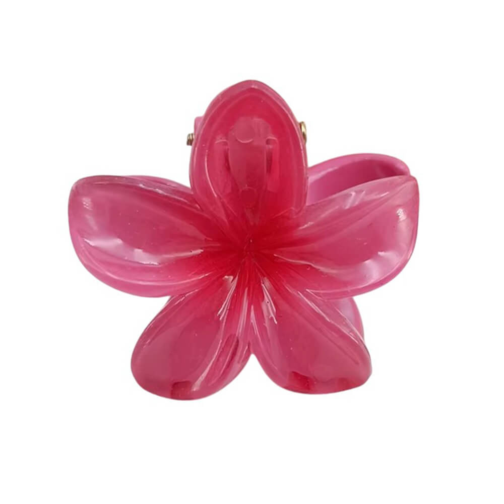 Tropical Flower 6 pcs Mini Hair Clip Set