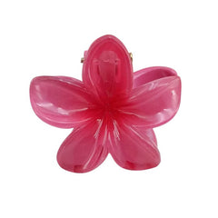 Tropical Flower 6 pcs Mini Hair Clip Set