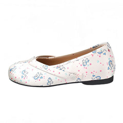 Unicorn Print Tabi Ballet Flats