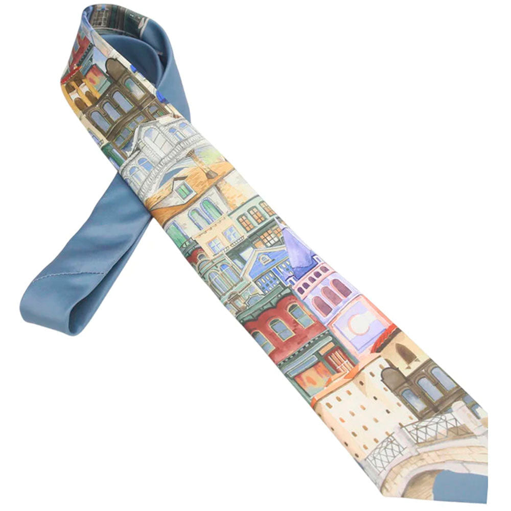 Venice Print Tie