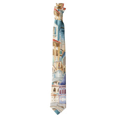 Venice Print Tie