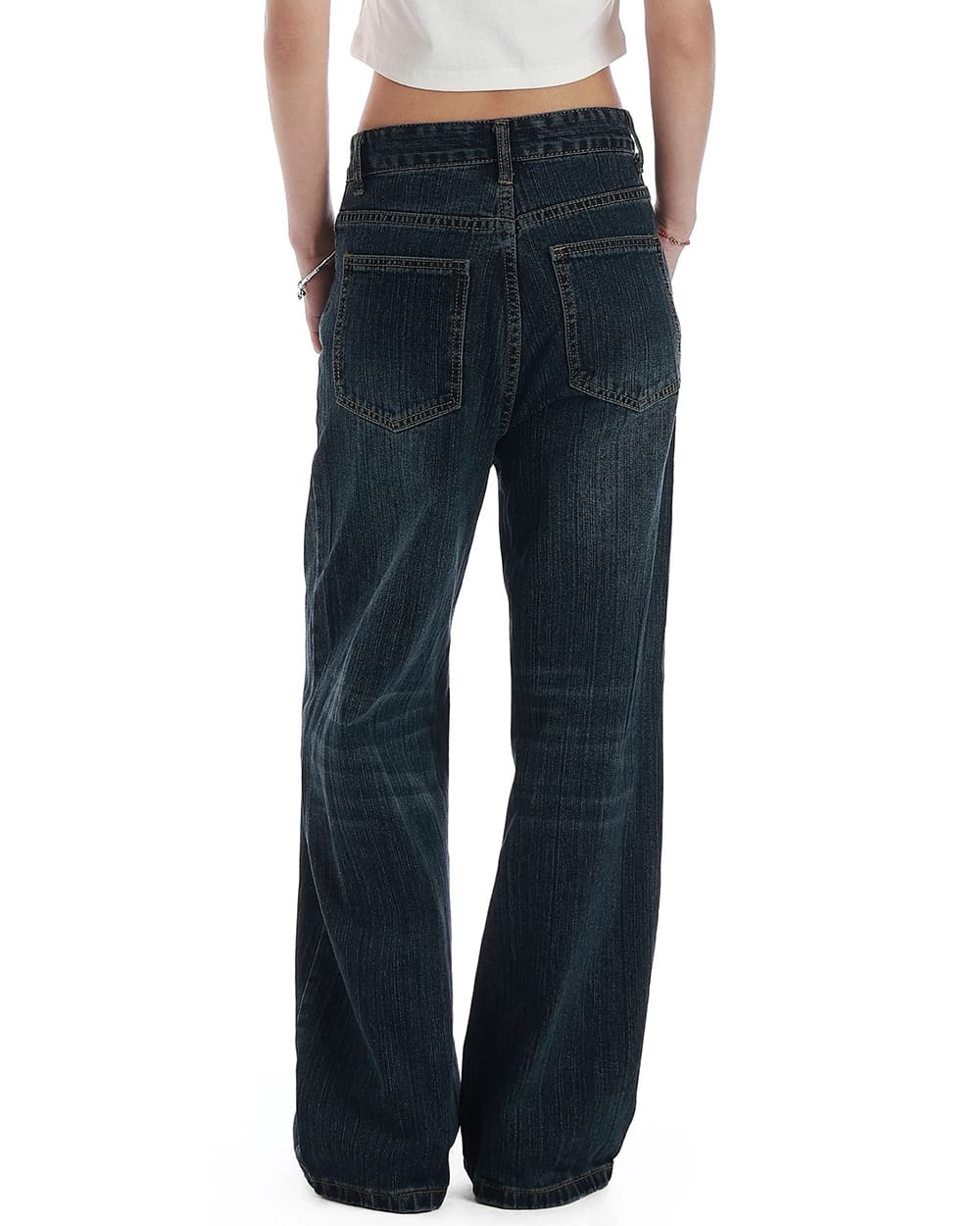Diva Diary Rhinestone Star Jeans