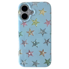 Y2K Sparkle Stars iPhone Case