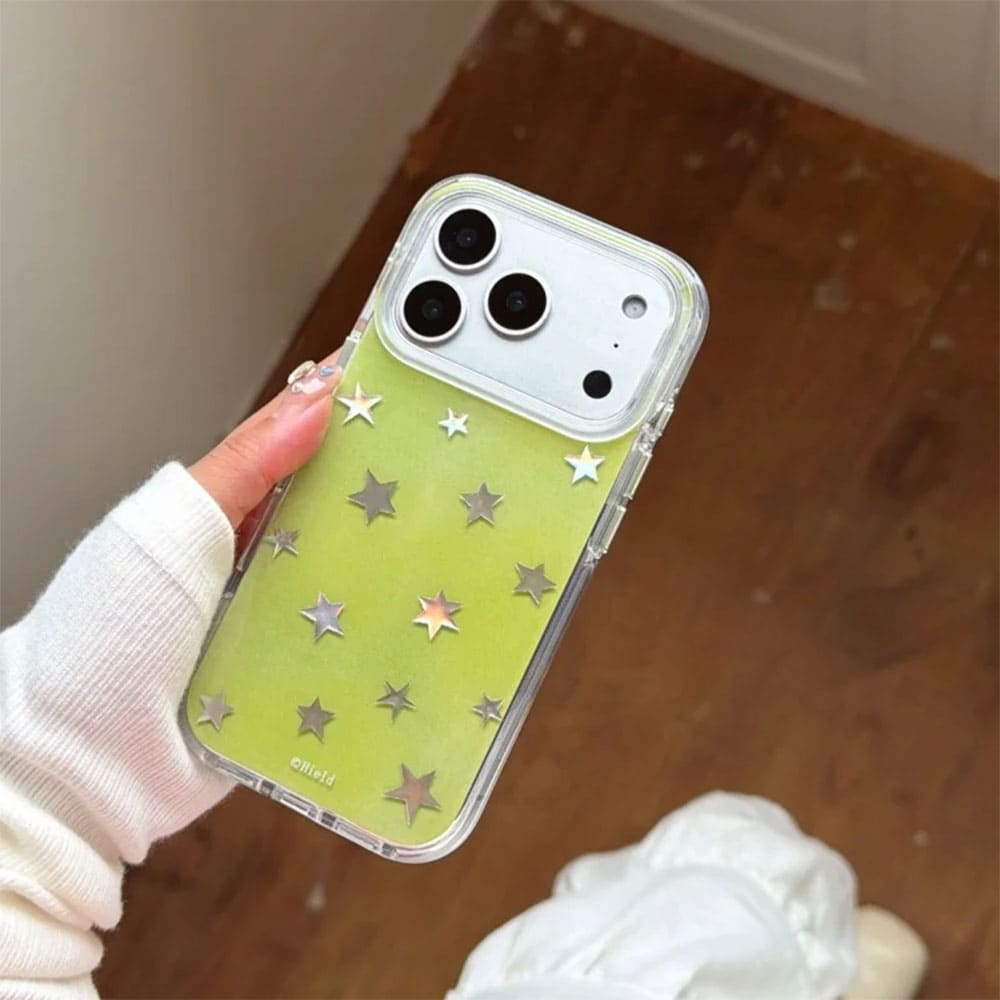 Y2K Star Print iPhone Case