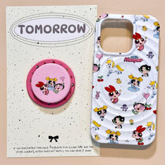 Y2K Cartoon iPhone Case with Grip