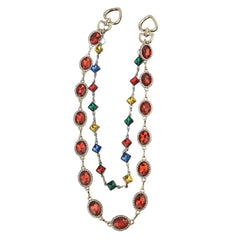 Y2K Colorful Gem Jeans Chain