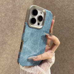 Y2K Jean Texture iPhone Case