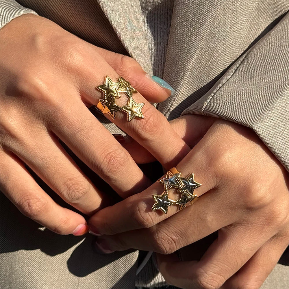Y2K Stars Ring