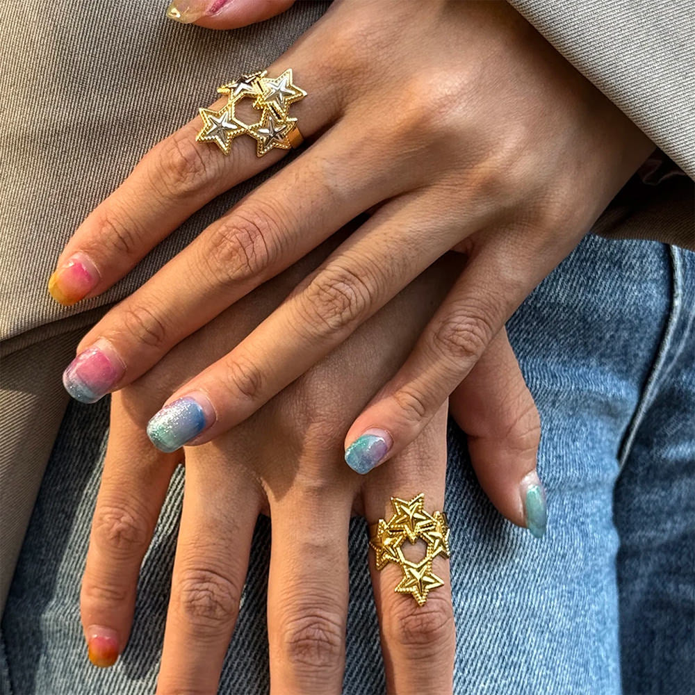 Y2K Stars Ring