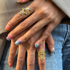 Y2K Stars Ring